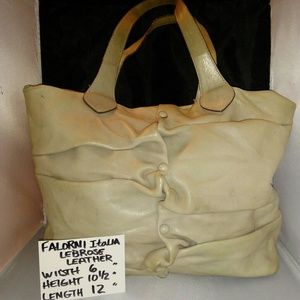 FALORNI ITALIA LEBROSE LEATHER PURSE